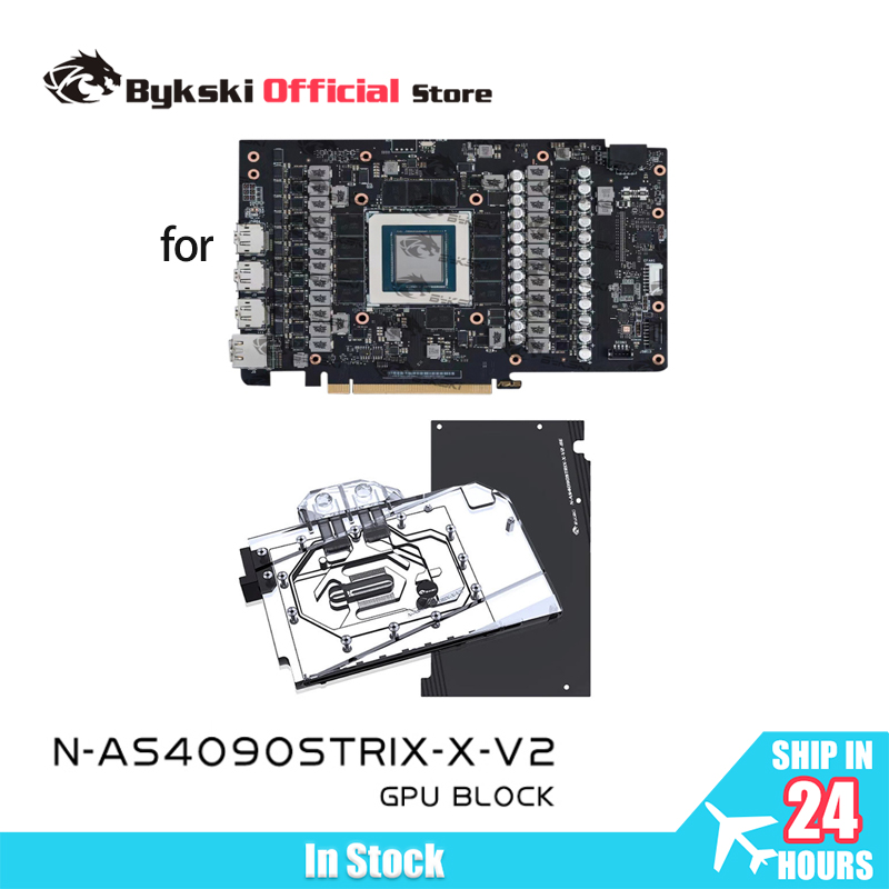 Rtx 4090 Water Block - Bykski GPU Bloğu, ASUS TUF GAMING