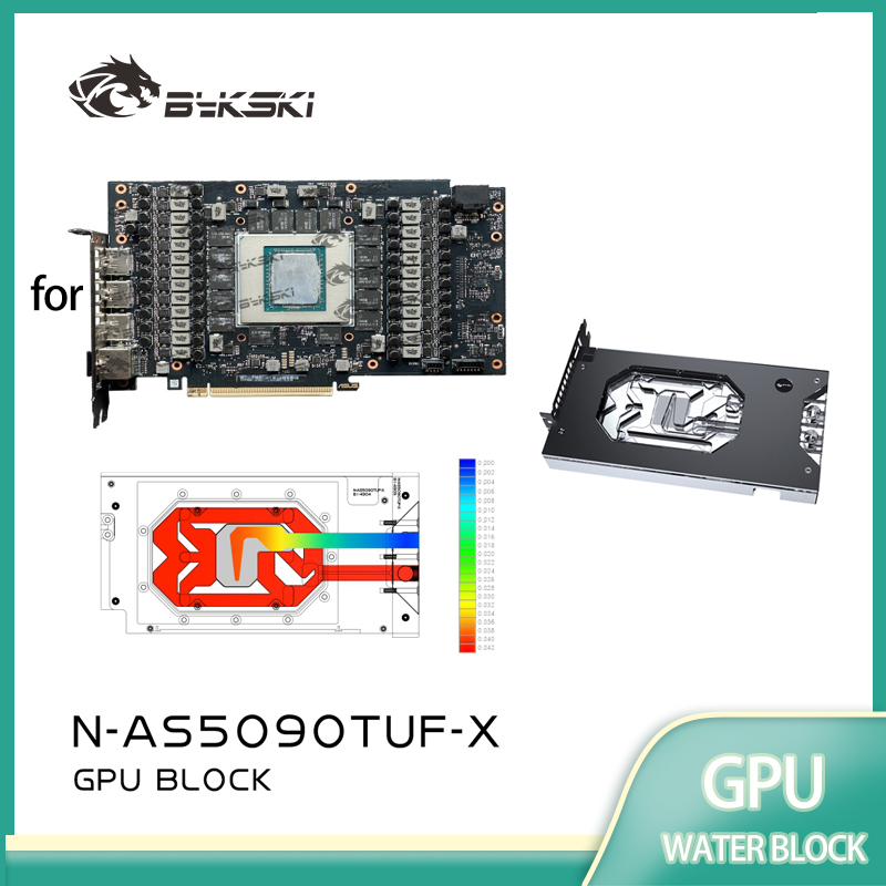 Rtx 5090 32Gb - Bykski N-AS5090TUF-X GPU Su Bloğu, ASUS