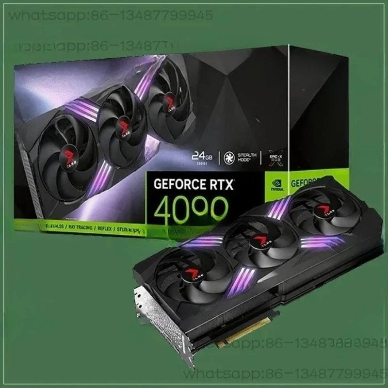 Graphics Card 24Gb Gddr6X - GeForce RTX4090 OC 24GB Üç Fanlı