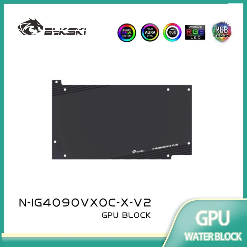 Rtx 4090 Water Block - Bykski, Renkli GeForce RTX 4090 Advanced
