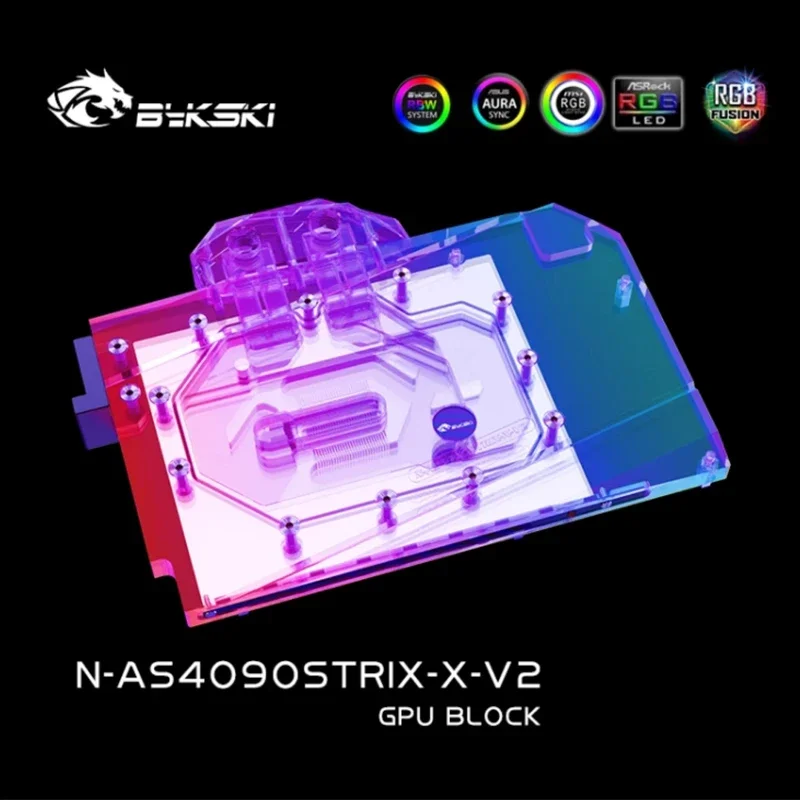 Rtx 4090 Water Block - Bykski GPU Bloğu, ASUS TUF GAMING