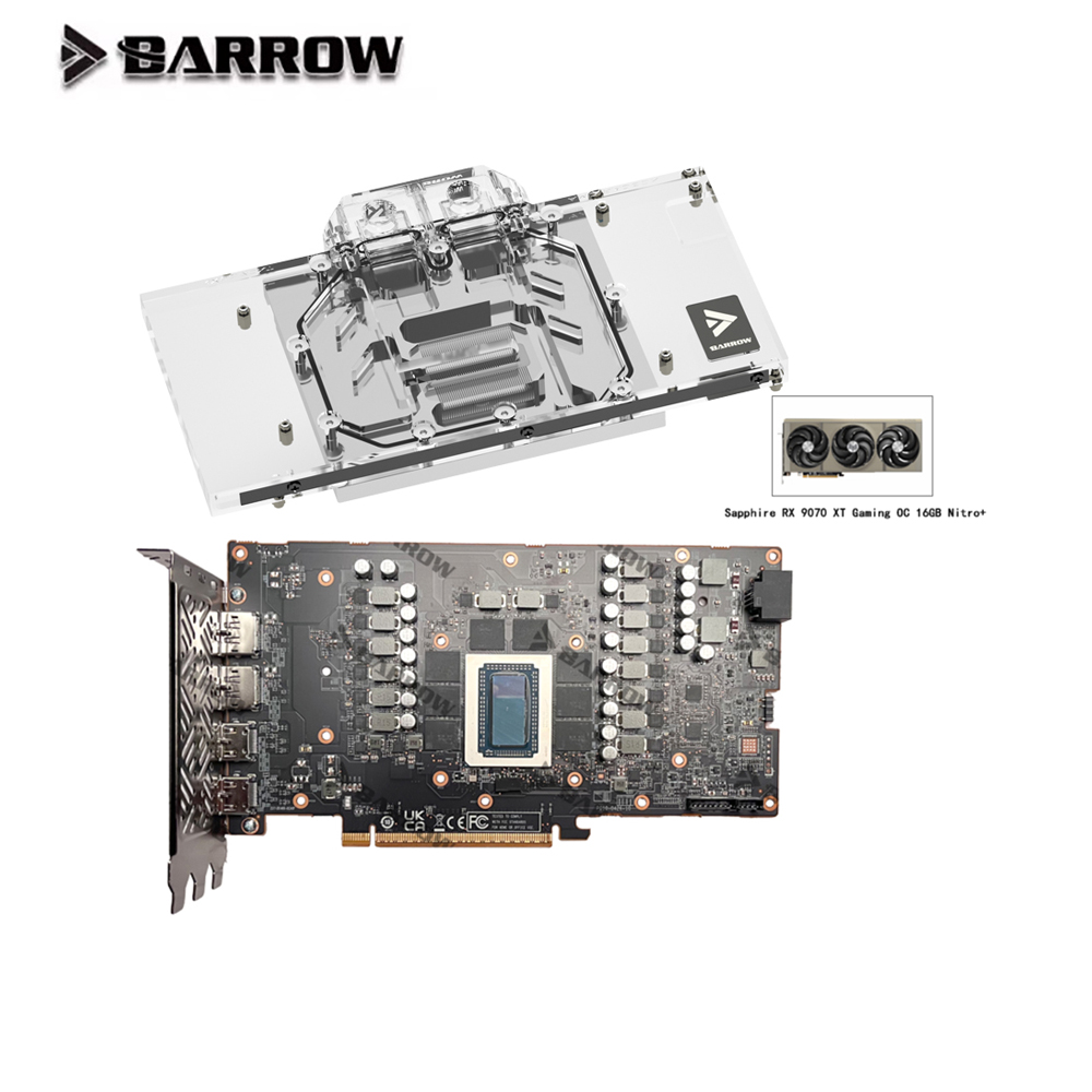 Barrow GPU Su Bloğu Sapphire R - Rx 9070 16Gb incelemesi ve fiyatı